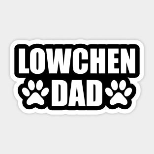 Lowchen Dad Sticker